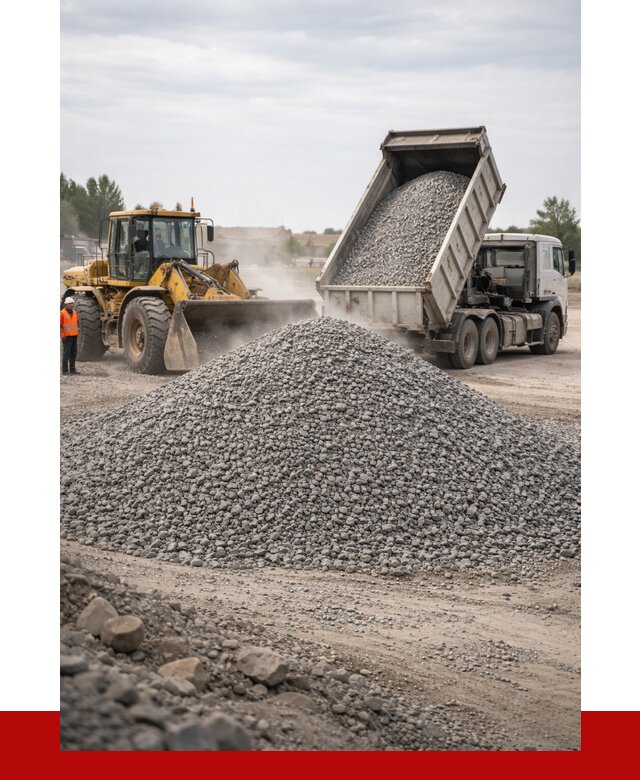 Купить щебень с доставкой в Чернушке от 2539 руб. | ПРОНЕРУДЧрш