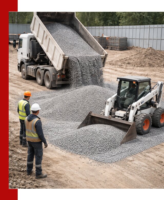 Доставка и продажа гранитного щебня фракции 0-5 в Чернушке