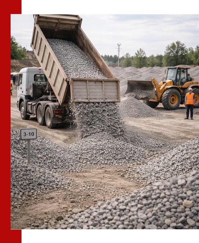 Гранитный щебень фракции 3–10: доставка и продажа в Чернушке