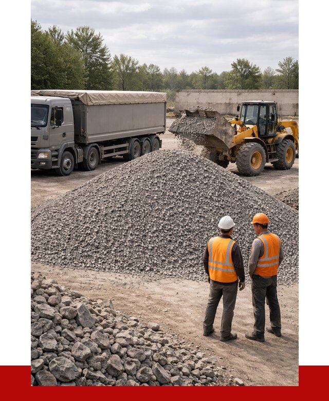 Гранитный щебень фракция 5-20 в Чернушке от 4266 руб | ПРОНЕРУДЧрш