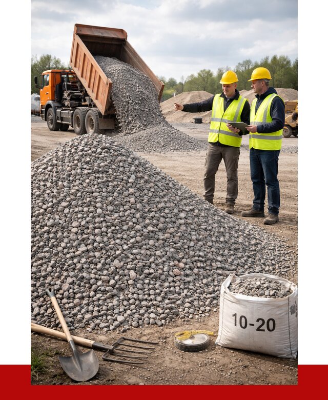 Гранитный щебень фракция 10-20 в Чернушке от 4266 руб.|ПРОНЕРУДЧрш