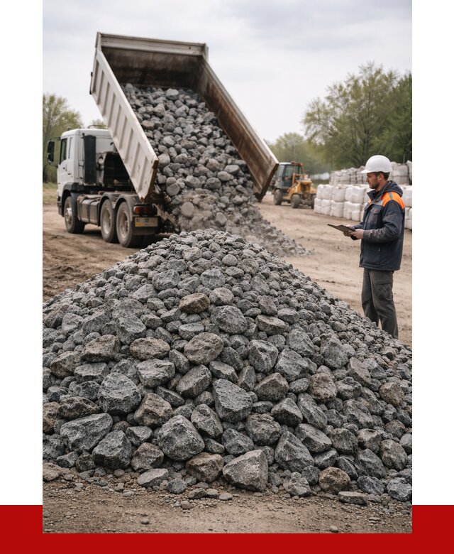 Гранитный щебень фракция 100-200 в Чернушке от 4266 р. ПРОНЕРУДЧрш