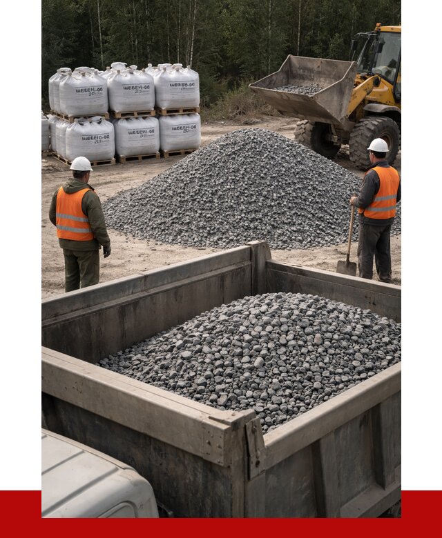 Щебень габбро диабаз 20-40 в Чернушке от 3453 руб. | ПРОНЕРУДЧрш