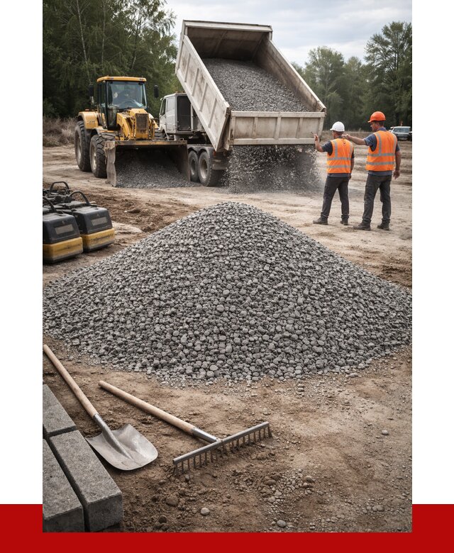 Гравийный щебень купить в Чернушке от 2234 р. ПРОНЕРУДЧрш