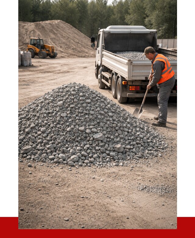 Гравийный щебень фракция 5-10 в Чернушке от 2234 р. | ПРОНЕРУДЧрш