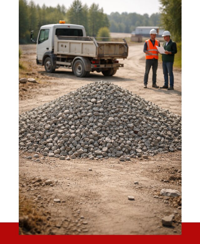 Гравийный щебень фракция 20-40 в Чернушке от 1219 р. | ПРОНЕРУДЧрш