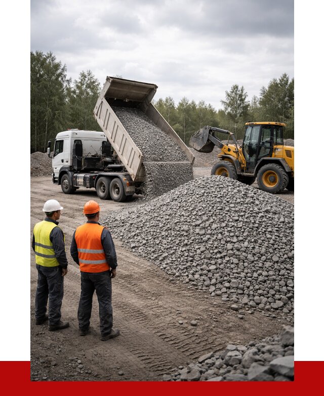 Гравийный щебень фракция 40-70 в Чернушке от 9648р | ПРОНЕРУДЧрш