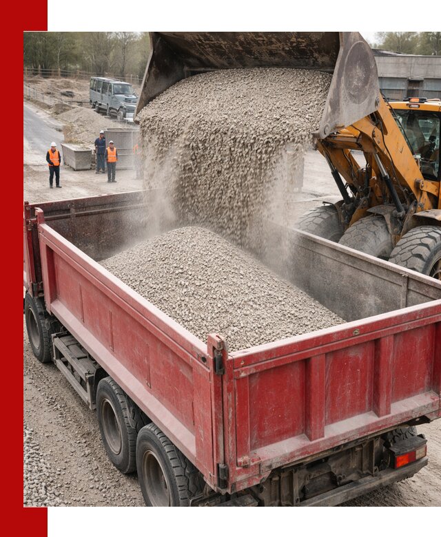 Купить известняковый щебень фракции 0-5 с доставкой в Чернушке