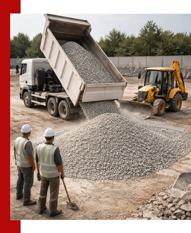 Купить известняковый щебень фракции 5–10 мм с доставкой в Чернушке
