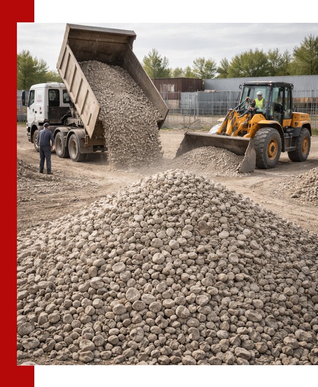 Доломитовый щебень фракции 20–41 с доставкой в Чернушке