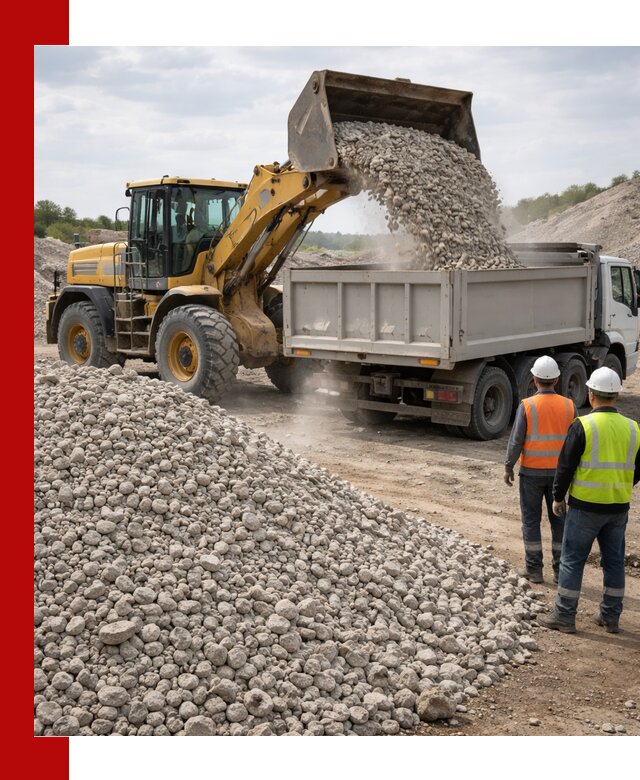 Доломитовый щебень фракция 40–71 доставка и продажа в Чернушке