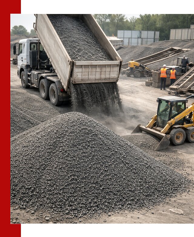Вторичный щебень фракция 0–5 с доставкой в Чернушке