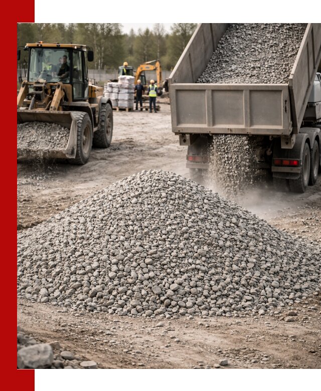 Вторичный щебень фракции 5-20 в Чернушке — доставка и продажа крупнотоннажно