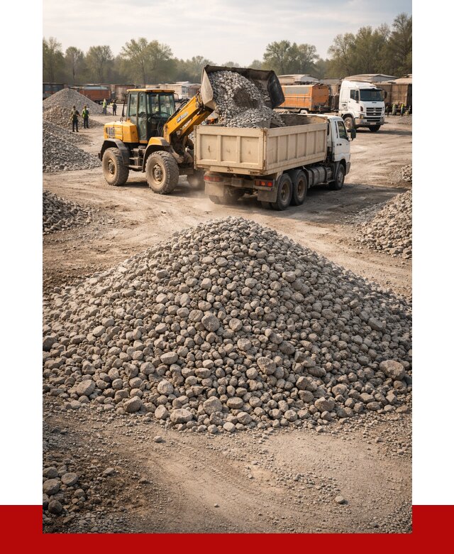 Вторичный щебень фракция 40-70 в Чернушке от 1767 р, ПРОНЕРУДЧрш