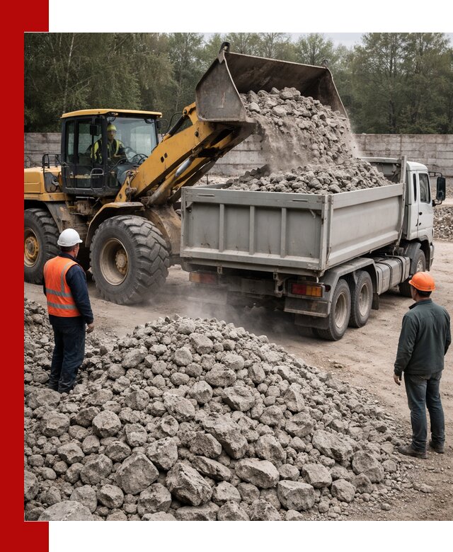 Вторичный щебень фракция 70–150 в Чернушке с доставкой