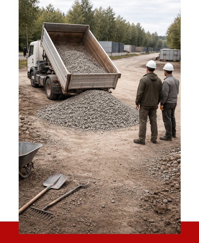 Бетонный щебень фракция 5-20 в Чернушке от 3250 р., ПРОНЕРУДЧрш