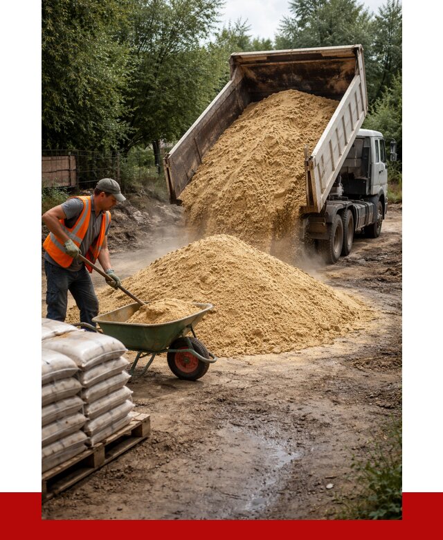 Купить песок с доставкой в Чернушке от 1828 р. | ПРОНЕРУДЧрш