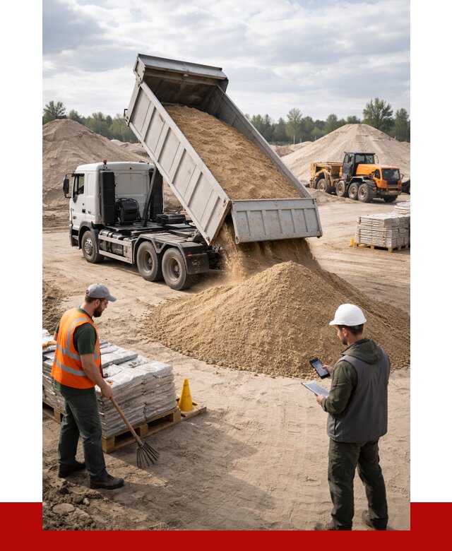 Карьерный песок с доставкой в Чернушке от 3656 р. ПРОНЕРУДЧрш