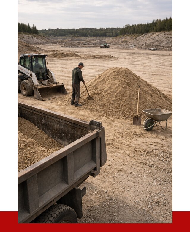 Карьерный песок среднезернистый в Чернушке, от 2234 р. ПРОНЕРУДЧрш