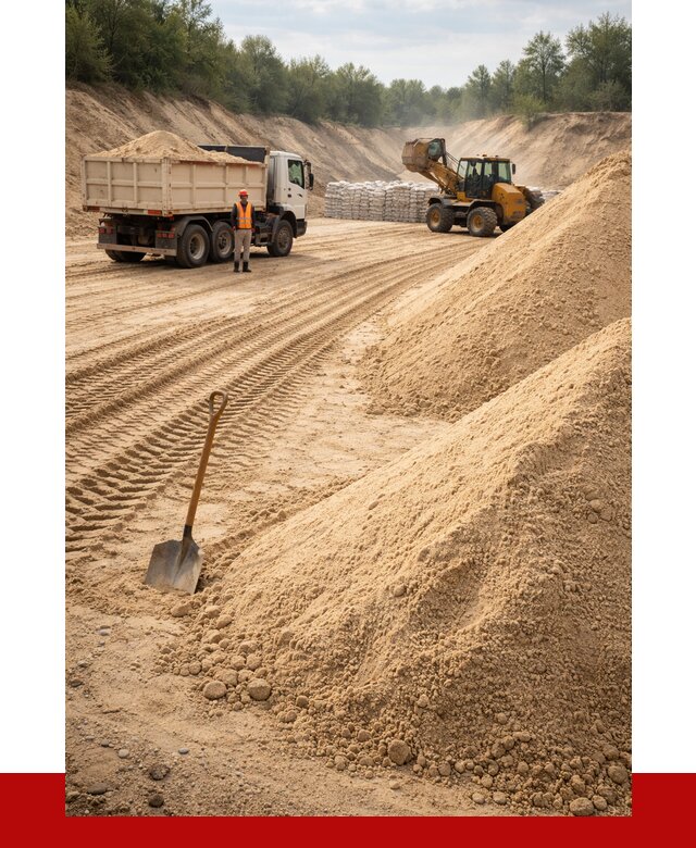 Карьерный песок мелкозернистый в Чернушке от 9140 р. | ПРОНЕРУДЧрш
