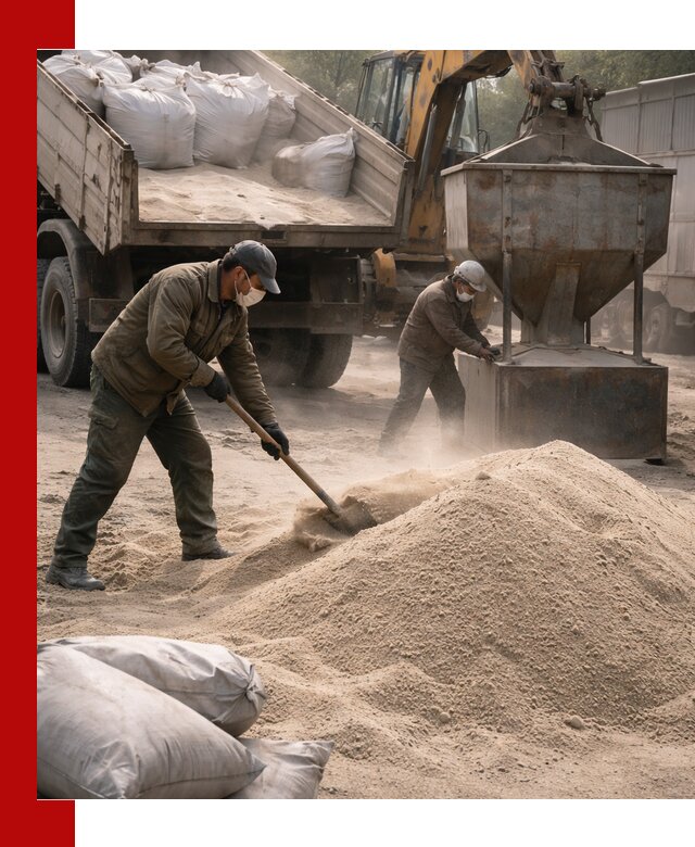 Кварцевый песок для пескоструя в Чернушке — доставка и качество