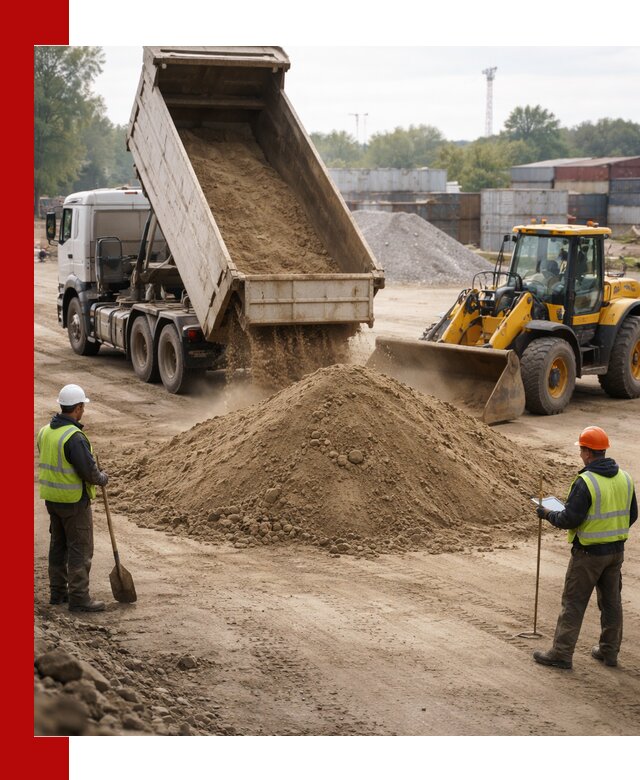 Доставка и продажа пескогрунта оптом и в розницу в Чернушке