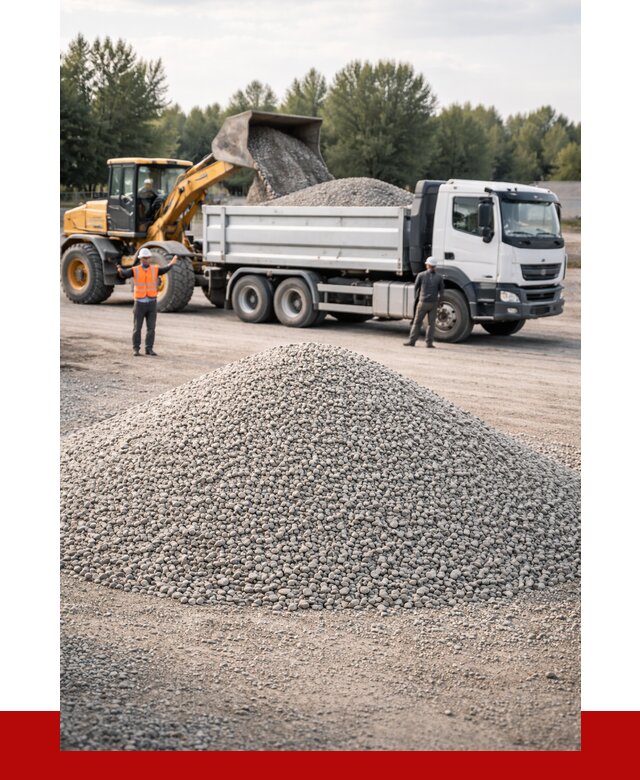 Купить мытый гравий в Чернушке от 3555 р, доставка ПРОНЕРУДЧрш