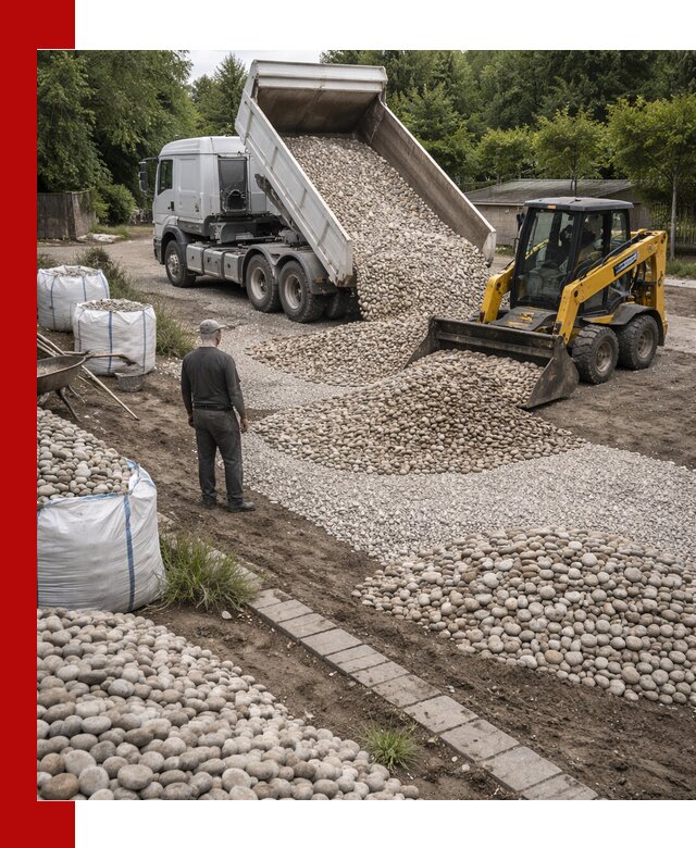 Доставка морской гальки оптом и в розницу в Чернушке