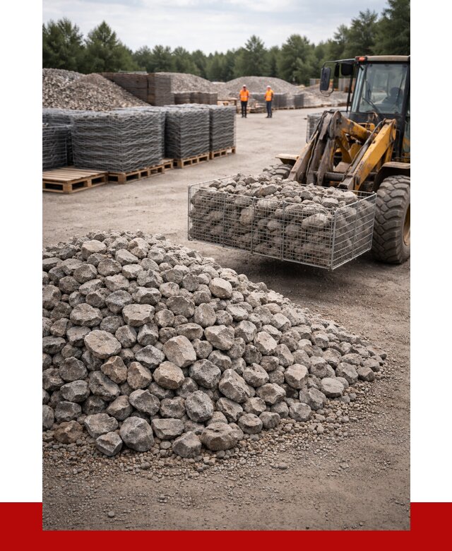 Камень для габионов фракция 70-150 в Чернушке от 4266 р. | ПРОНЕРУДЧрш