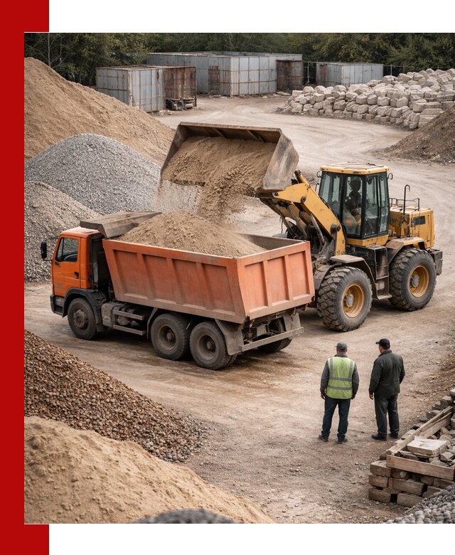 Доставка сыпучих смесей и смесей для стройки в Чернушке