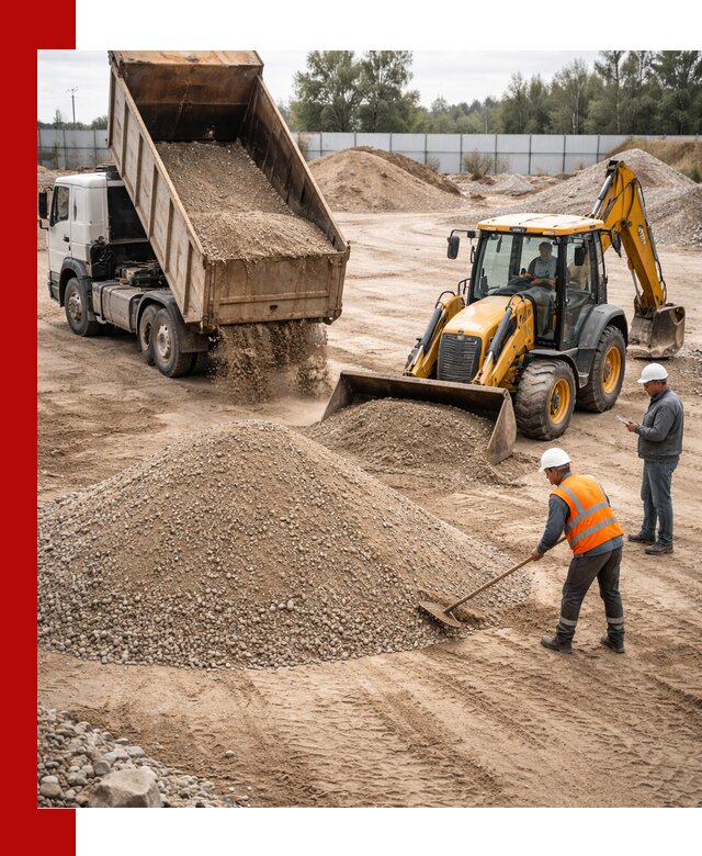 Поставка и доставка ПГС С4 в мешках и самосвалах в Чернушке