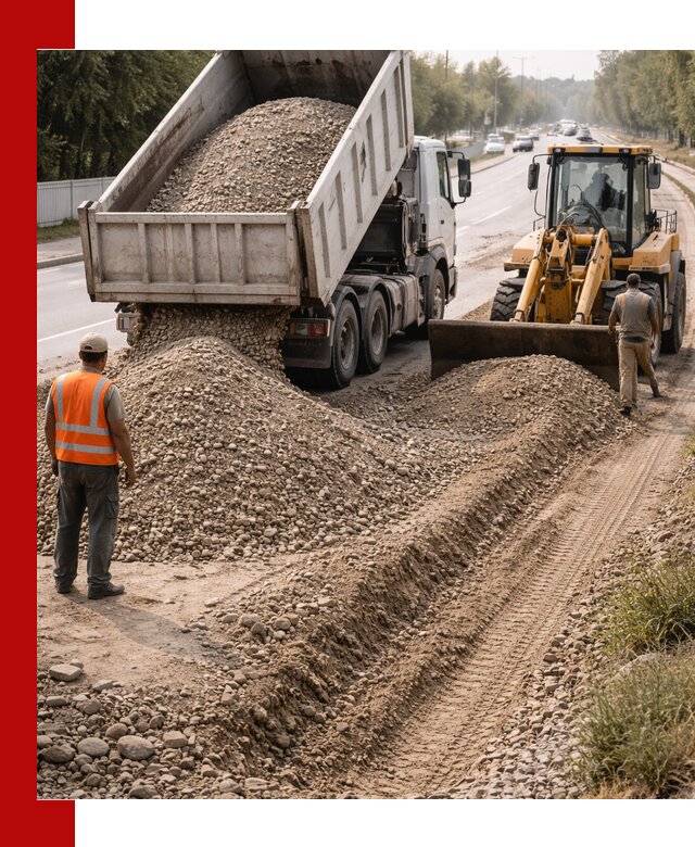 Опгс для устройства дорог и подсыпки в Чернушке