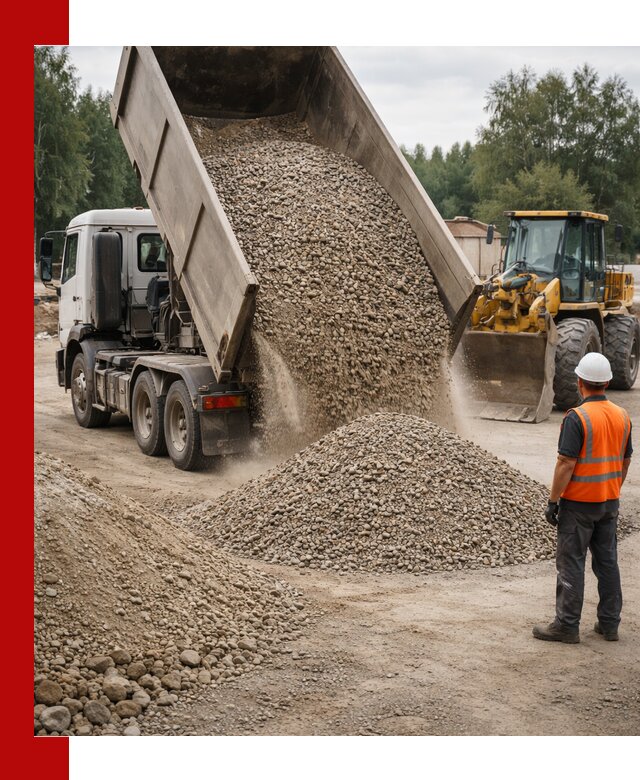 Доставка щпс в Чернушке — щебеночно-песчаная смесь под заборы и дорожки