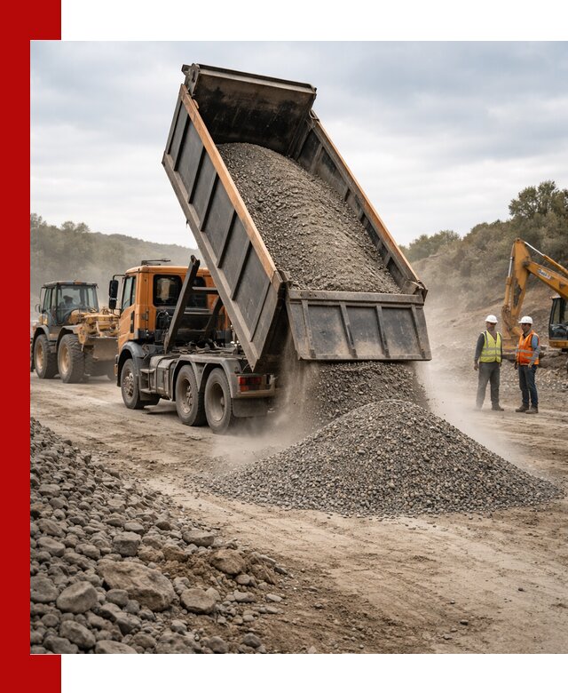 Щебёночно-песчаная смесь ЩПС С1 с доставкой в Чернушке