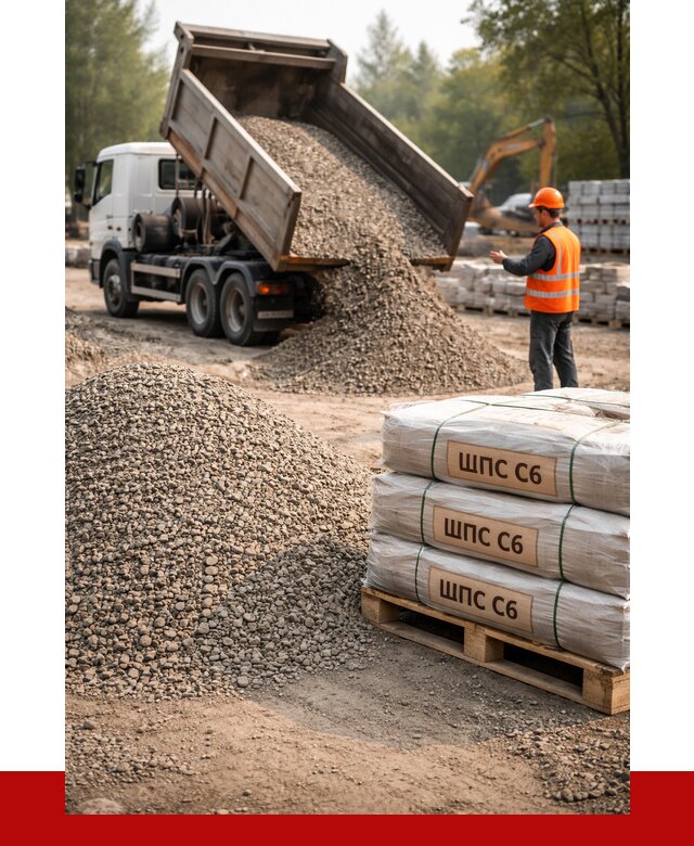 ЩПС С6 в Чернушке с доставкой от 2234 р. за куб | ПРОНЕРУДЧрш