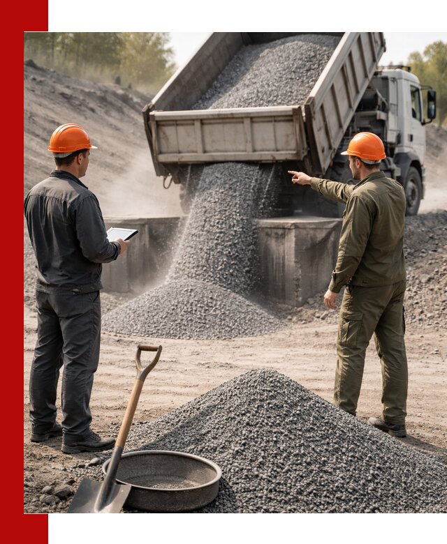 Гранитная крошка фракция 2-5 доставка в Чернушке