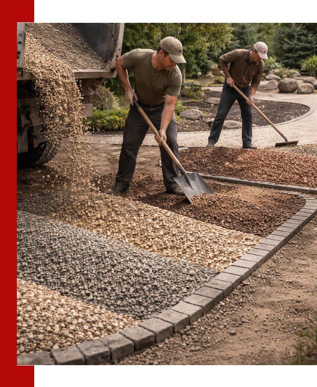 Декоративная крошка для ландшафта в Чернушке — продажа и доставка