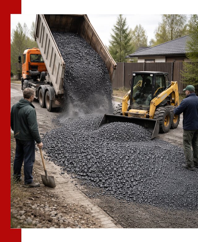 Крошка габбро с доставкой в Чернушке для строительных работ