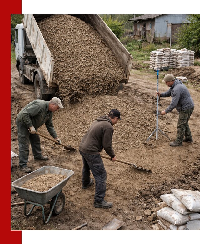 Керамзитовый песок с доставкой в Чернушке оптом и в розницу