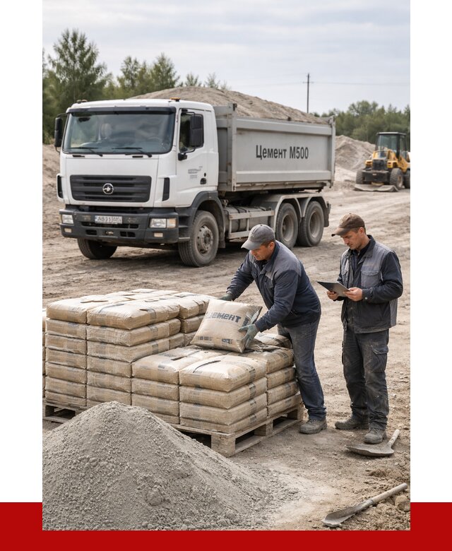 Купить цемент м500 с доставкой в Чернушке от 5281 р. | ПРОНЕРУДЧрш