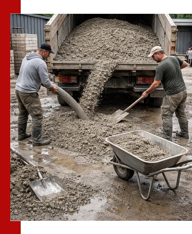 Цементно-песчаная смесь М150 доставка в Чернушке