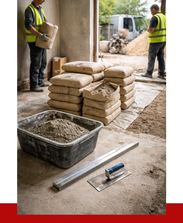 Купить сухую смесь для стяжки в Чернушке от 4570 р. | ПРОНЕРУДЧрш