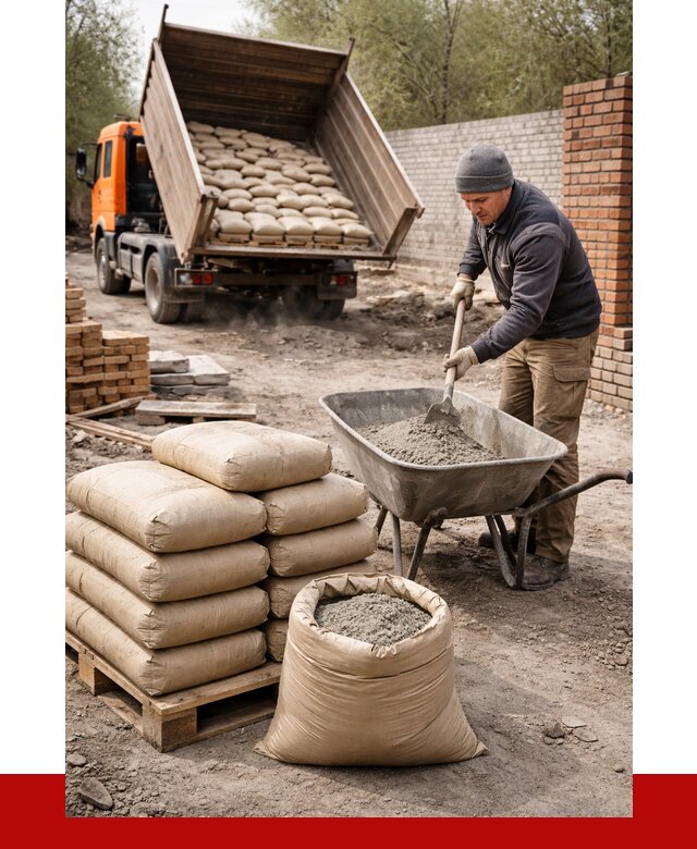 Купить сухую смесь для кладки в Чернушке от 1219 р. | ПРОНЕРУДЧрш