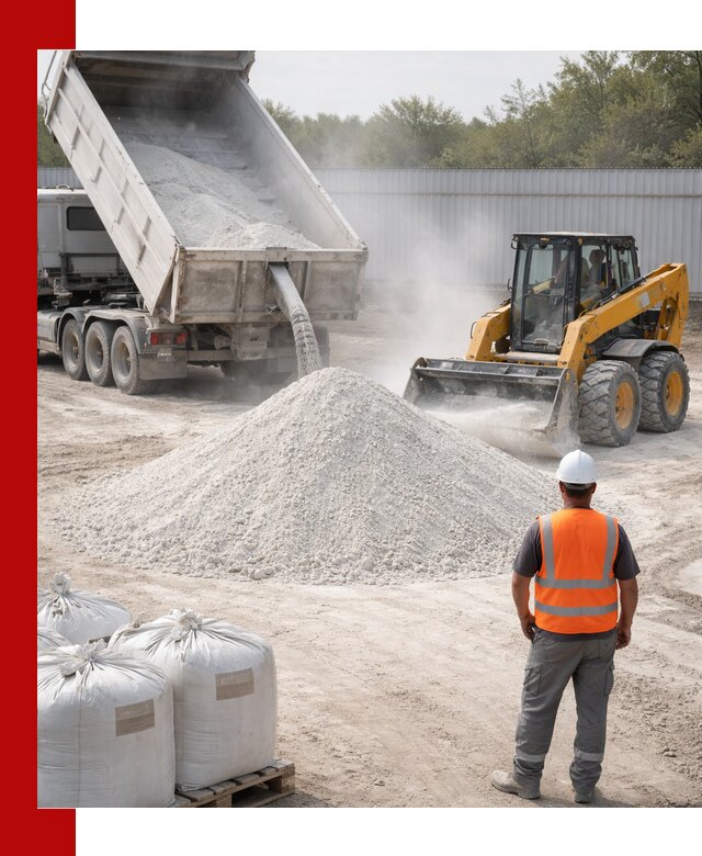 Доставка и продажа известняковой муки в Чернушке