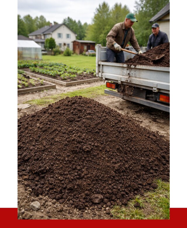 Плодородный грунт в Чернушке с доставкой от 4266 р. | ПРОНЕРУДЧрш