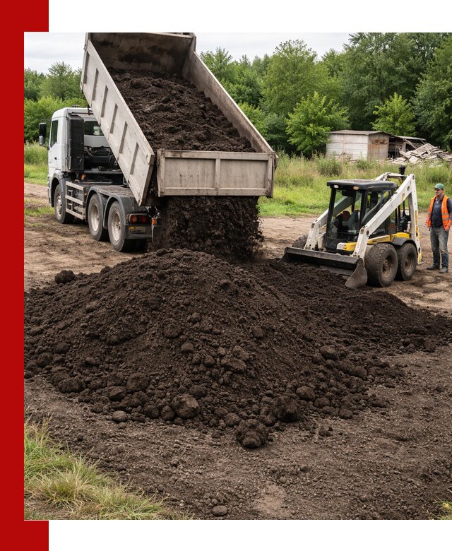 Поставка плодородной земли с доставкой самосвалом в Чернушке