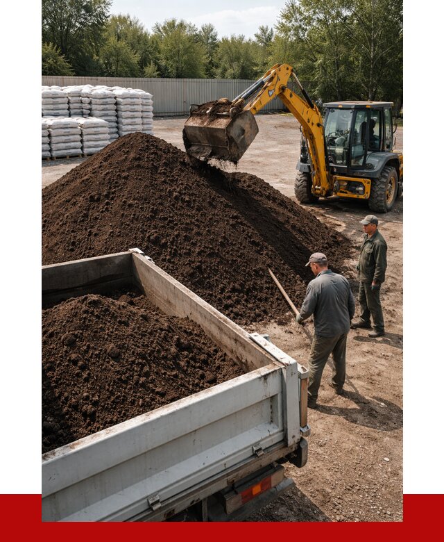 Растительный грунт с доставкой в Чернушке от 3250 р. | ПРОНЕРУДЧрш