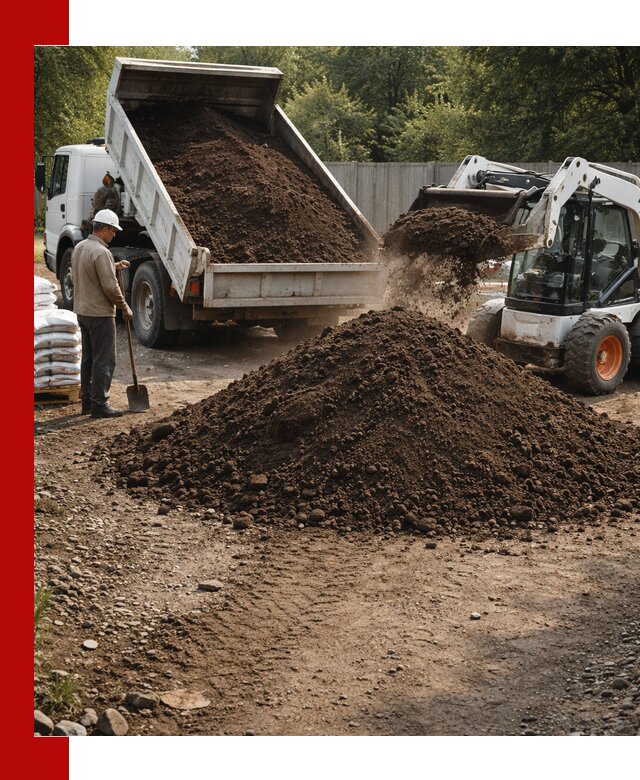 Доставка растительного грунта в Чернушке от производителя оптом и в розницу