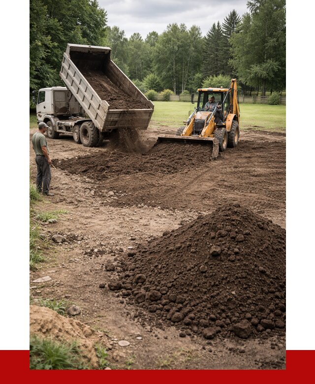 Грунт для выравнивания участка в Чернушке от 1219 р. | ПРОНЕРУДЧрш
