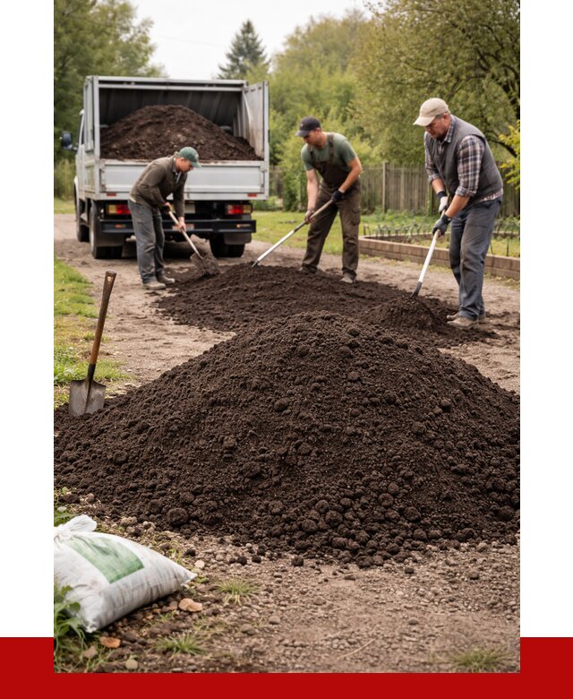 Купить землю для огорода в Чернушке от 3250 р./куб | ПРОНЕРУДЧрш